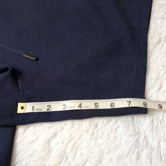 RVCA Cable Waffle Shorts Navy Blue Knit Mens XL - Picture 7 of 10